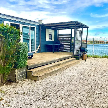 Azur Premium Climatisé 4 étoiles Au La Presqu'île Du Barcarés Vue Imprenable Camping