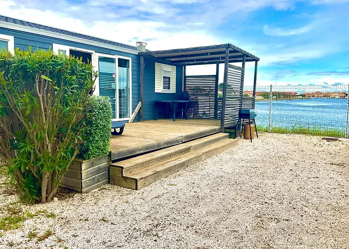 Azur Premium Climatise 4 Etoiles Au La Presqu'ile Du Barcares Vue Imprenable Κάμπινγκ