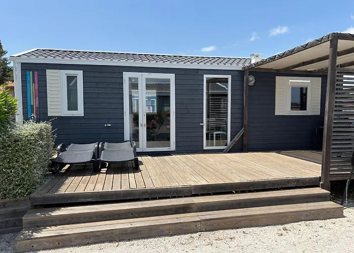 Κάμπινγκ Azur Premium Climatise 4 Etoiles Au La Presqu'ile Du Barcares Vue Imprenable Le Barcarès